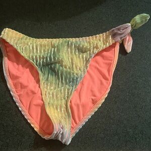 Dippin' Daisy's Multicolor Tie-Dye Bikini Bottoms